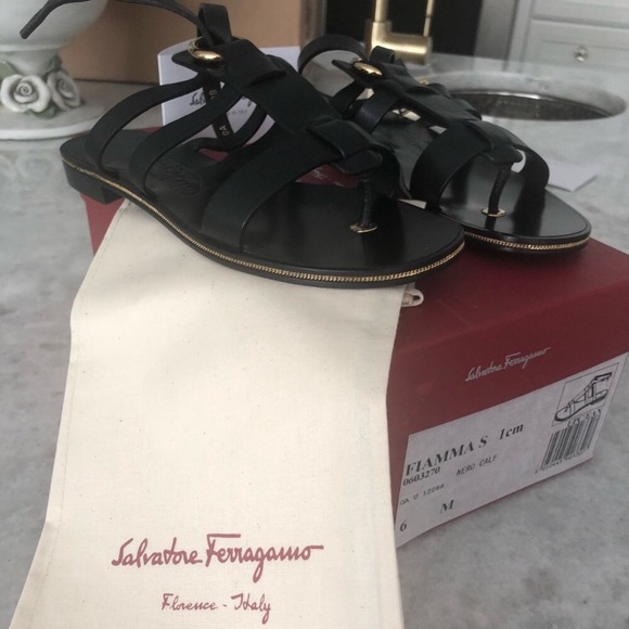 Salvatore Ferragamo sandals size 6 NWT - Picture 3 of 8